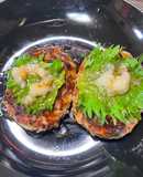 ハンバーグをサッパリ大葉おろしポン酢！