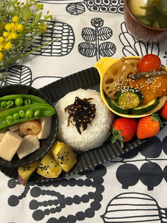 高野豆腐と小エビの含め煮-レシピのメイン写真