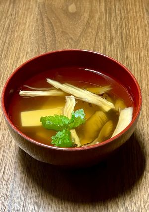松茸のお吸い物-レシピのメイン写真