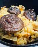 すき焼きのタレでたっぷり豚バラ中華おこわ