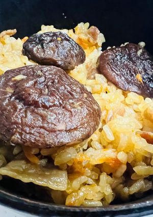 すき焼きのタレでたっぷり豚バラ中華おこわ-レシピのメイン写真