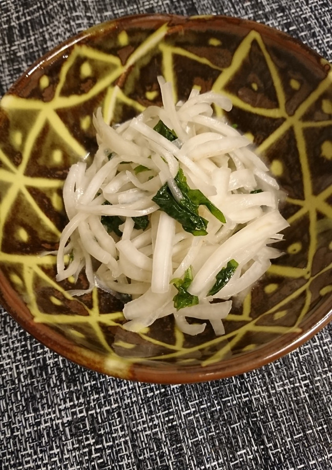 大根皮と大葉のおひたし-レシピのメイン写真
