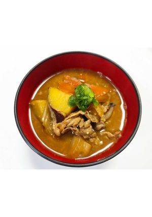さつまいもたっぷり！具だくさん酒粕豚汁-レシピのメイン写真