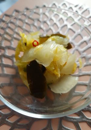 ご飯にまいて食べる白菜の浅漬け-レシピのメイン写真