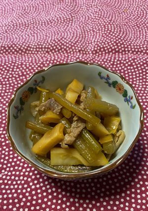 ふきと筍の煮物-レシピのメイン写真