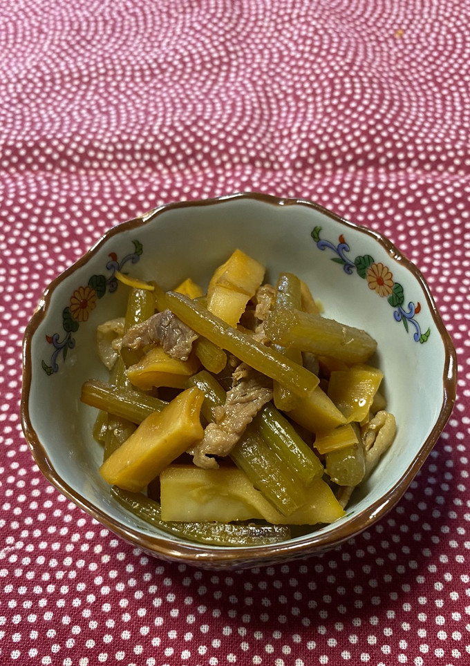 ふきと筍の煮物-レシピのメイン写真