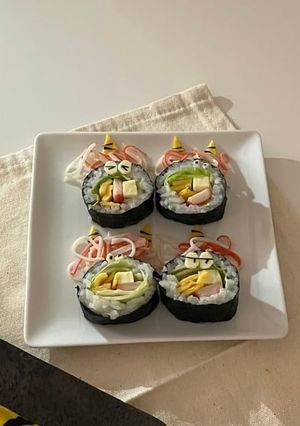 ひと口恵方巻ベビーチーズ入り-レシピのメイン写真