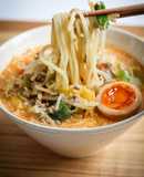 酒粕でコクup♪ピリ辛豆乳味噌ラーメン