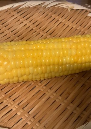 とうもろこし(レンジ)-レシピのメイン写真