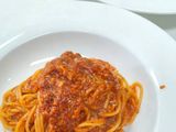 甘酒が隠し味のキノコのボロネーゼパスタ