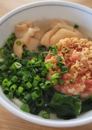 冷凍もちきんで♪甘辛もちきん煮込みうどん-レシピのメイン写真