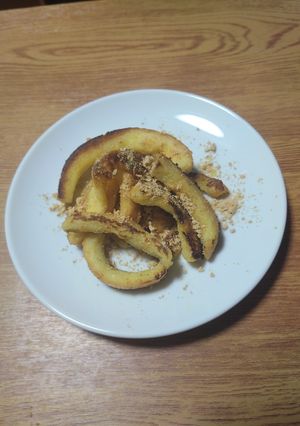 パンの耳でフレンチトースト-レシピのメイン写真