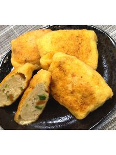 納豆鶏つくねの焼きいなり★動画あり★-レシピのメイン写真