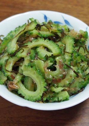 土佐風ゴーヤの塩昆布和え-レシピのメイン写真