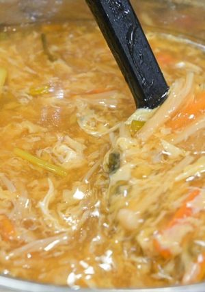 エシカルソーセージの酸辣湯-レシピのメイン写真