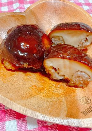 しいたけハンバーグ-レシピのメイン写真