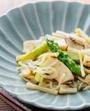 根菜としらたきのスパイシー炒め