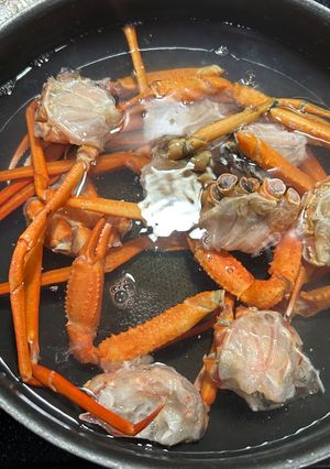 生がにの茹で方-レシピのメイン写真