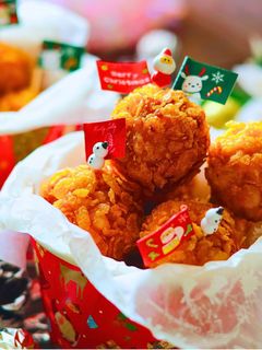 ざくざく!チーズチキンボール☆クリスマス-レシピのメイン写真