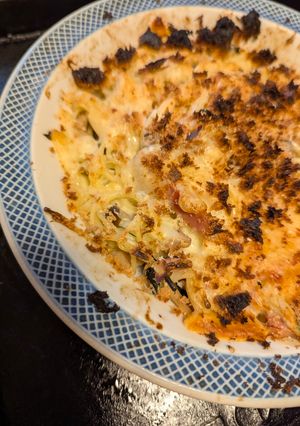 余りのクリームパスタでグラタン✩-レシピのメイン写真