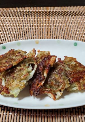 竹輪と玉ねぎのかき揚げ風-レシピのメイン写真