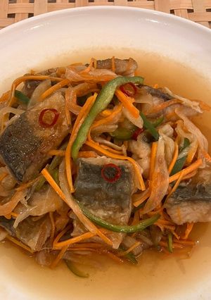 目からうろこ❣️漬けない鯖の南蛮漬け🐟-レシピのメイン写真