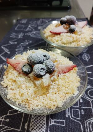 余った生クリームとクラムでクラムケーキ♡-レシピのメイン写真