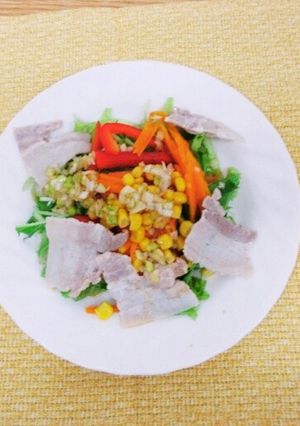 栄養士の卵考案☆彩り野菜サラダ-レシピのメイン写真