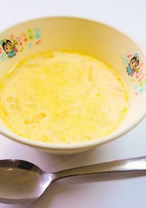 かぼちゃスープ☆枚方市給食-レシピのメイン写真