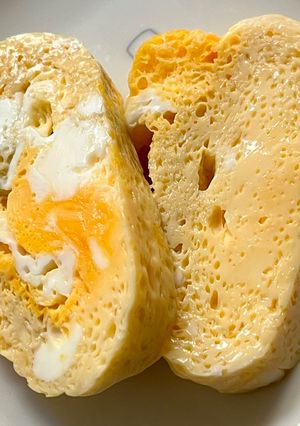 時短!レンジバックのみで!レンジで簡単だし卵焼き-レシピのメイン写真