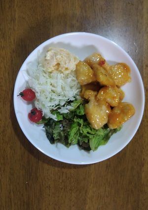 ブライン液で胸肉しっとり♡スイートマヨチリチキン-レシピのメイン写真