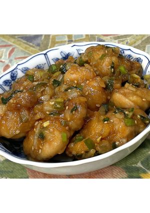 鶏もも肉のにら甘酢炒め★動画あり★-レシピのメイン写真