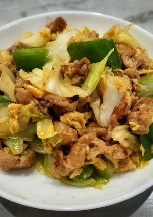 簡単美味しい!キャベツと豚肉の旨だれ炒め-レシピのメイン写真