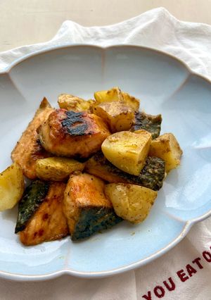 こってり濃厚鮭じゃがカレーマヨ-レシピのメイン写真