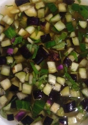 夏野菜の冷たいだしスープ-レシピのメイン写真