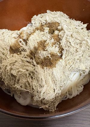 一人暮らしとろろ昆布そうめん-レシピのメイン写真