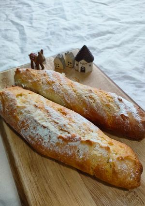 フランスパン&明太フランスパン-レシピのメイン写真