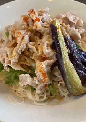 ゴマだれ豚しゃぶそうめん-レシピのメイン写真