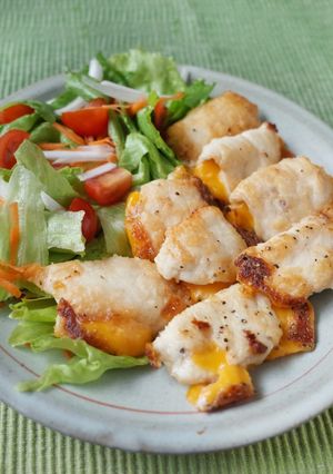 薄切り鶏むね肉のとろ~りカリッとチーズ焼-レシピのメイン写真