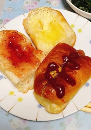 塩パン私の食べ方-レシピのメイン写真