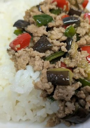 夏野菜たっぷりのガパオライス-レシピのメイン写真