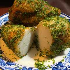 รูปของ 里芋の磯辺揚げ