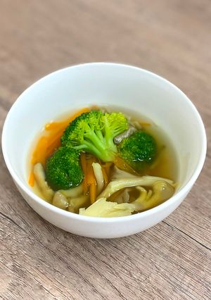 カレー風味の野菜スープ【ここから栄養士】-レシピのメイン写真
