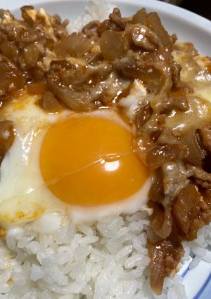 フライパンひとつでなんちゃってロコモコ-レシピのメイン写真