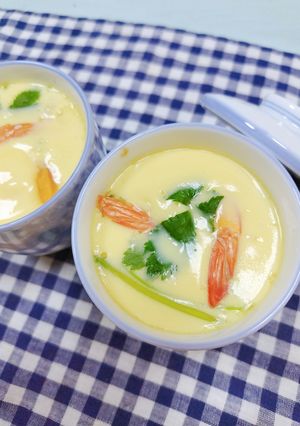 電子レンジでも出来る美味しい茶碗蒸し-レシピのメイン写真