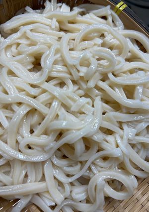 踏むだけ簡単！絶品！手打ちうどん-レシピのメイン写真