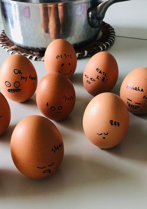 たまこけし🥚🪆🤣😂🤣😂-レシピのメイン写真