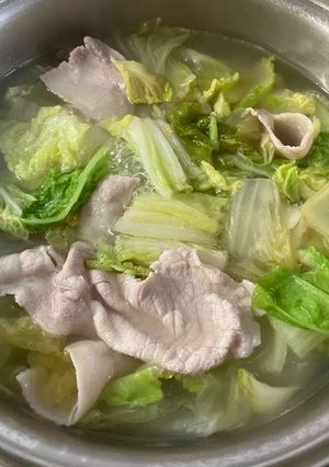 白菜と豚肉の旨味たっぷりスープ-レシピのメイン写真