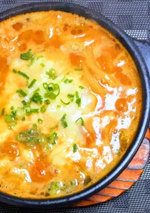 チーズカレーうどん ＆ カレーリゾット-レシピのメイン写真