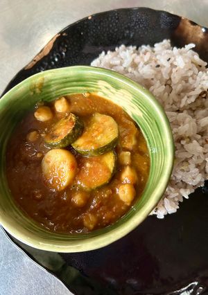 ひよこ豆とズッキーニのカレー-レシピのメイン写真